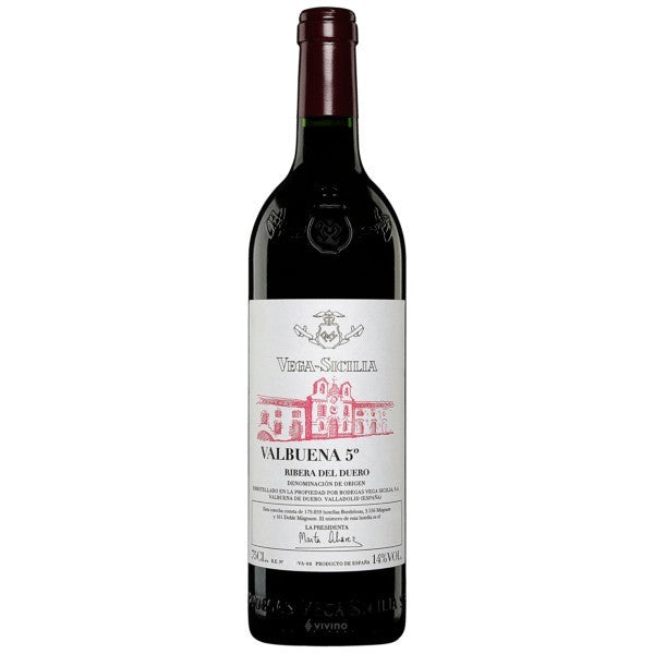 Red Wine Vega Sicilia Valbuena 5 | 2018 | 750ml ITALY