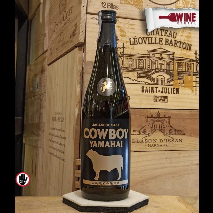 Cowboy Yamahai Junmai Ginjo Sake (720ml) ORIGINAL REGISTERED JAPAN