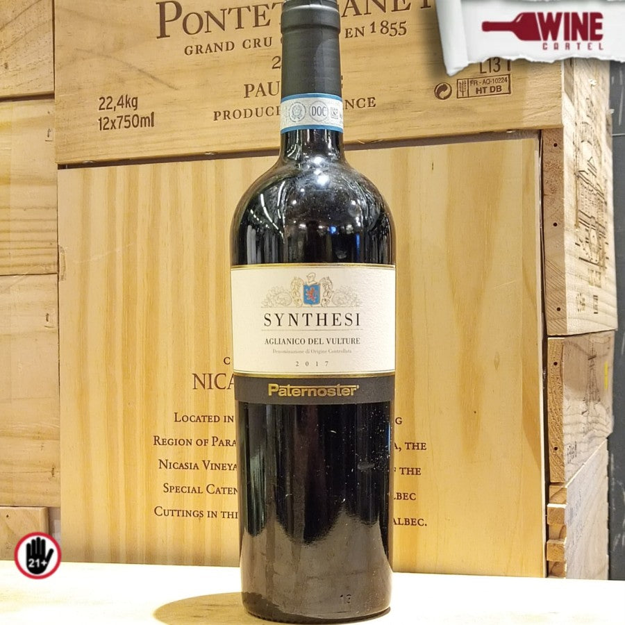 RED WINE Paternoster Synthesi Aglianico del Vulture 2017 750mL ITALY