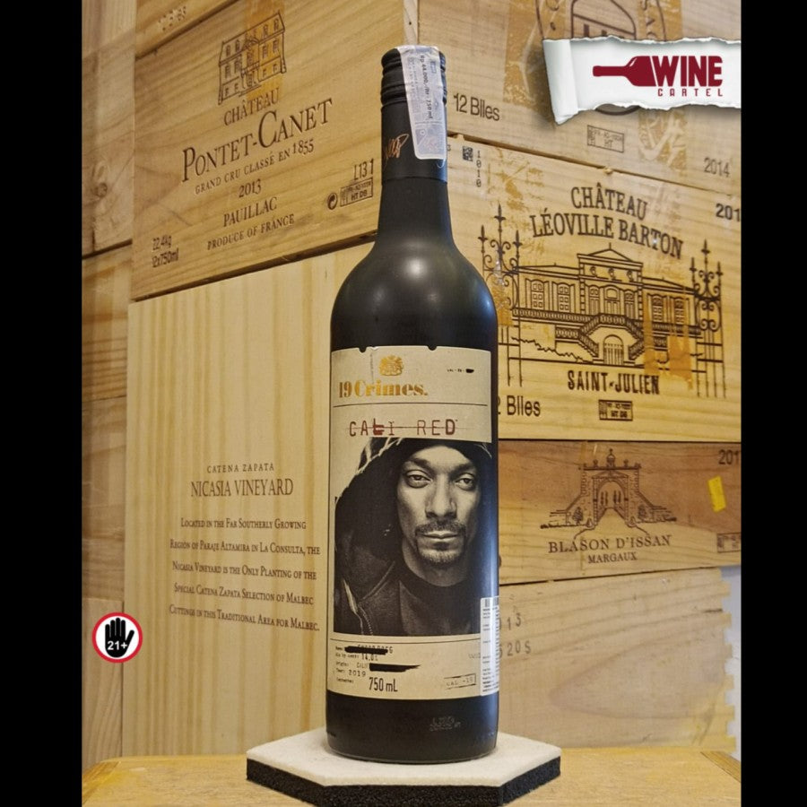 RED WINE 19 Crimes Cali Red Red Blend 750ml UNITED STATES