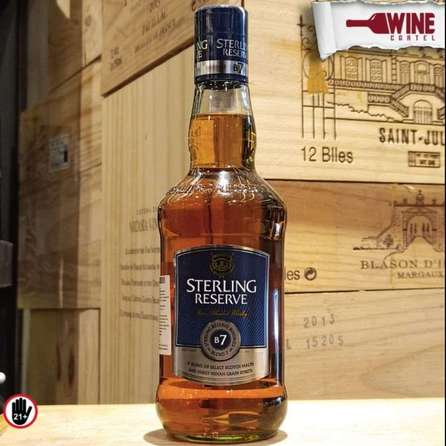 WHISKY Sterling Reserve B7 Premium Blended 375mL Mini Botol Small INDONESIA