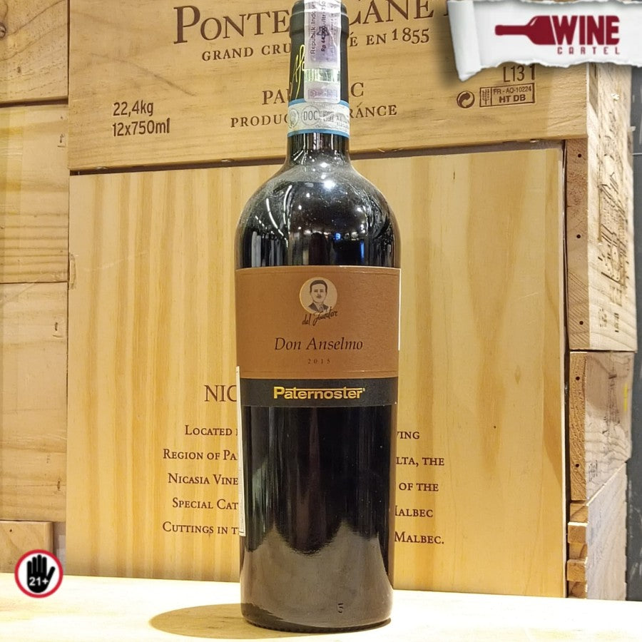 RED WINE Paternoster Don Anselmo 2015 750ml ITALY