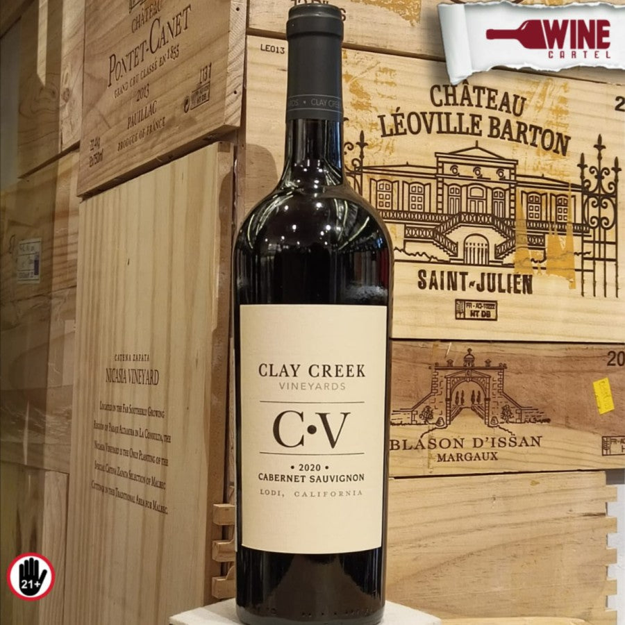 RED WINE Clay Creek Vineyards Cabernet Sauvignon 750mL USA