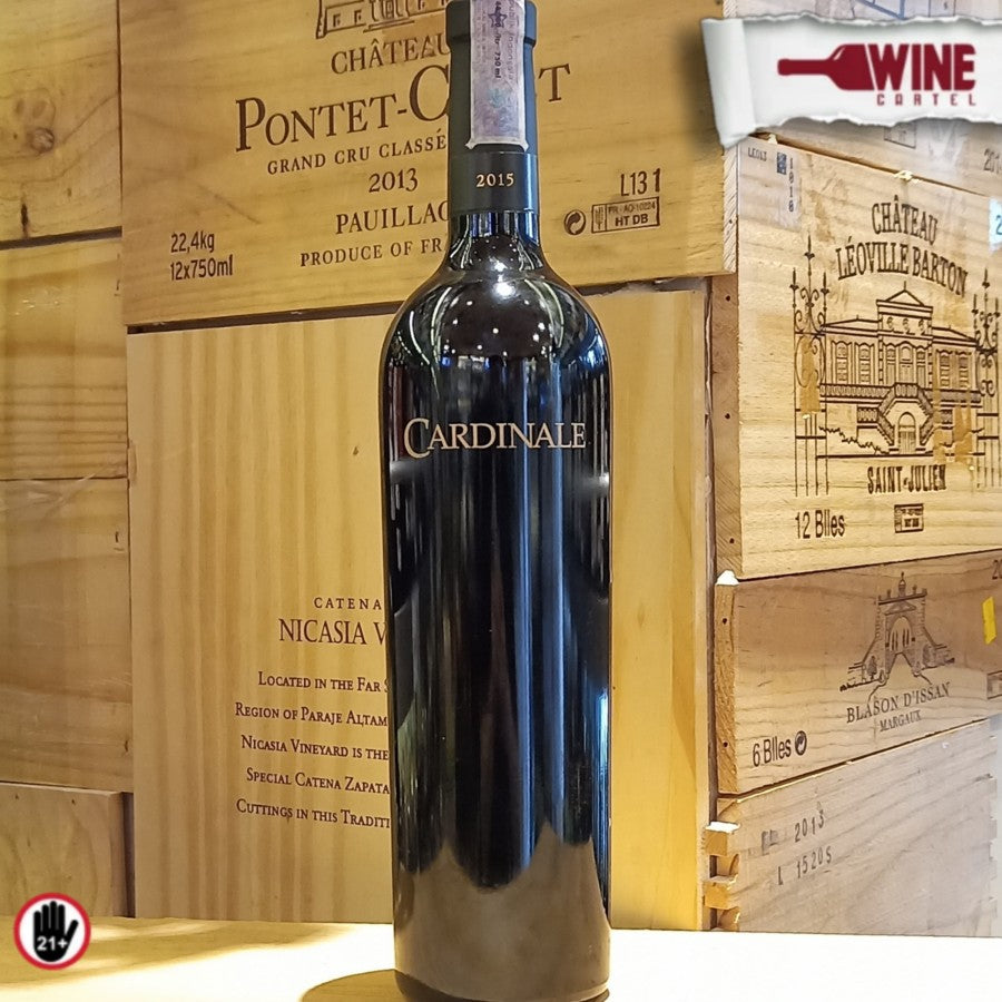 RED WINE Cardinale Cabernet Sauvignon 2015 750mL USA