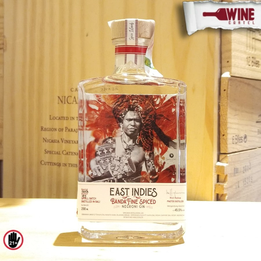 GIN East Indies Banda Fine Spiced Negroni Gin 200ML BALI INDONESIA