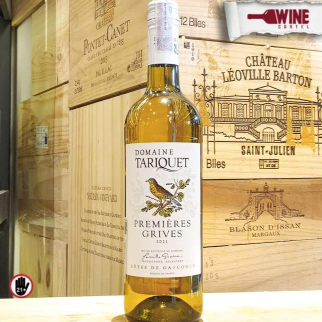 WHITE WINE Domaine Tariquet Premieres Grives 750ml FRANCE