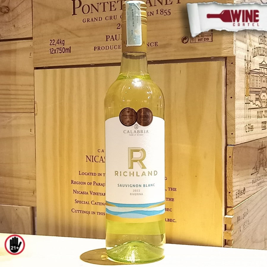 WHITE WINE Richland Sauvignon Blanc Australian Wine 750ml