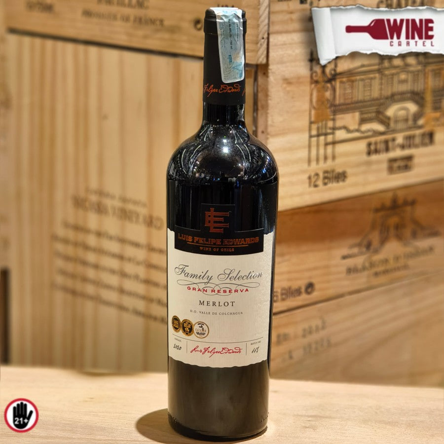 RED WINE Luis Felipe Edwards Gran Reserva Merlot 750ML SPAIN