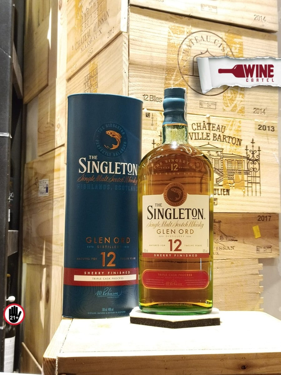 WHISKY The Singleton 12 Years Sherry Cask Whisky Single Malt 700mL SCOTLAND