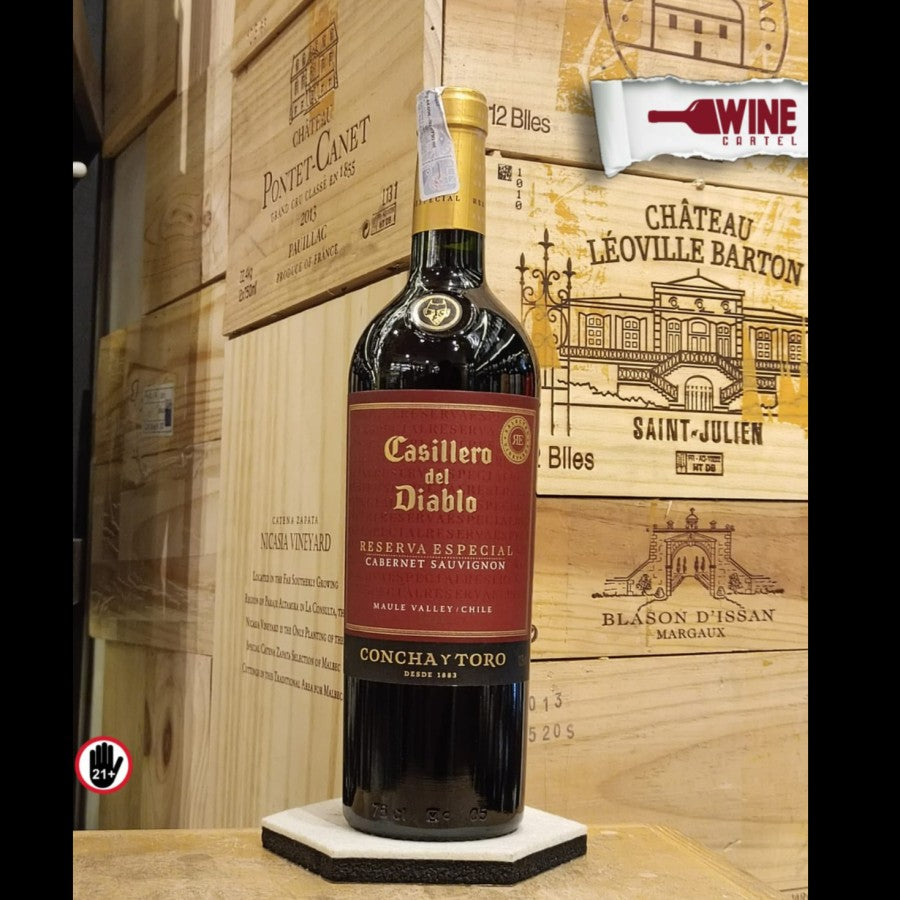 RED WINE Casillero Del Diablo Especial Cabernet Sauvignon 750mL CHILE