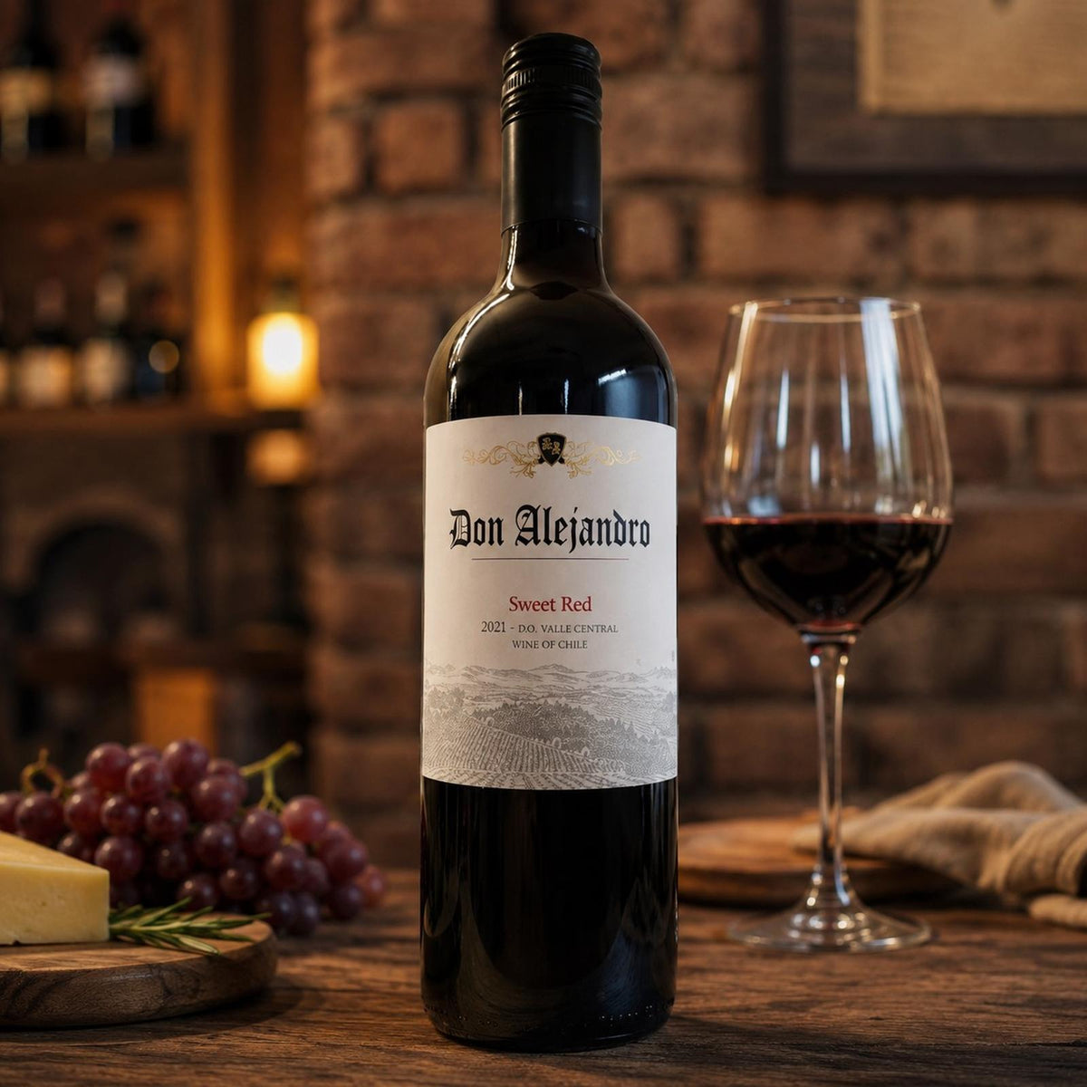 Don Alejandro Cabernet Sauvignon / Merlot / Carmenere/ Sweet Red 750ml ORIGINAL CHILE