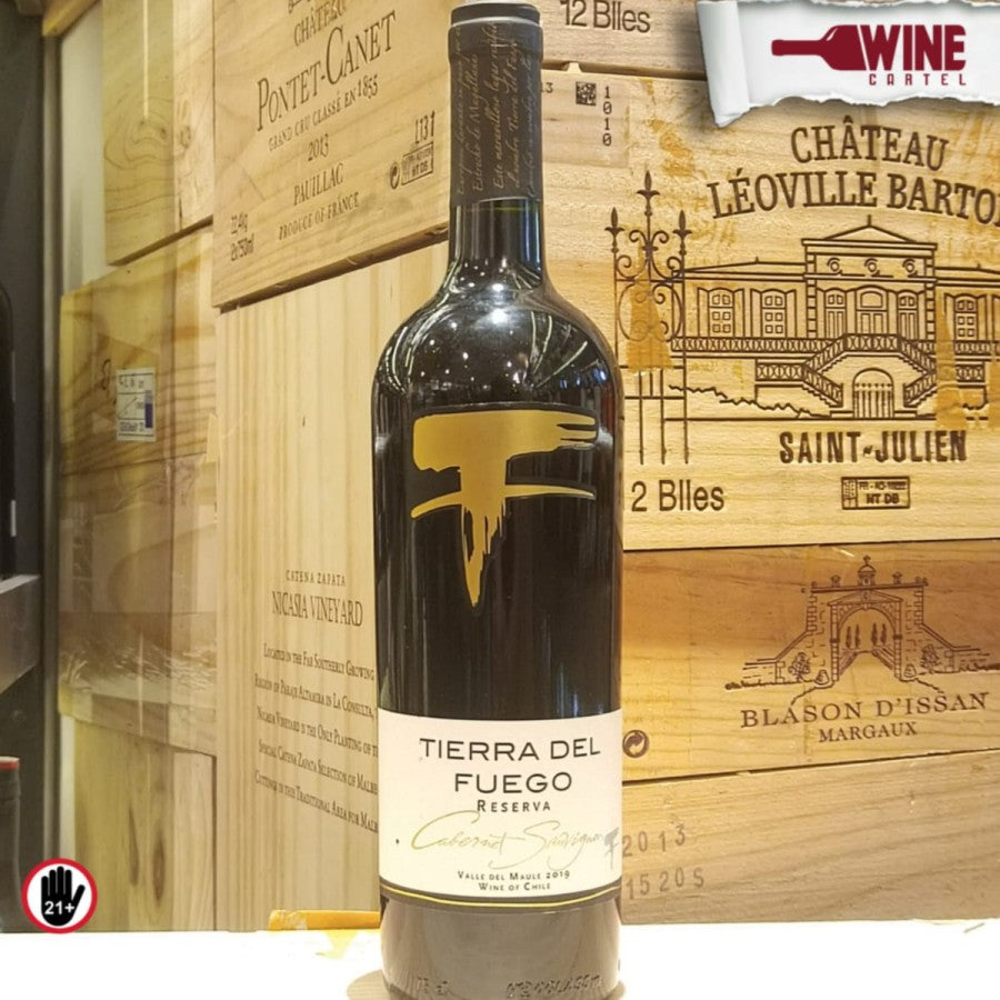 RED WINE Tierra Del Fuego Reserva Cabernet Sauvignon 750mL CHILE