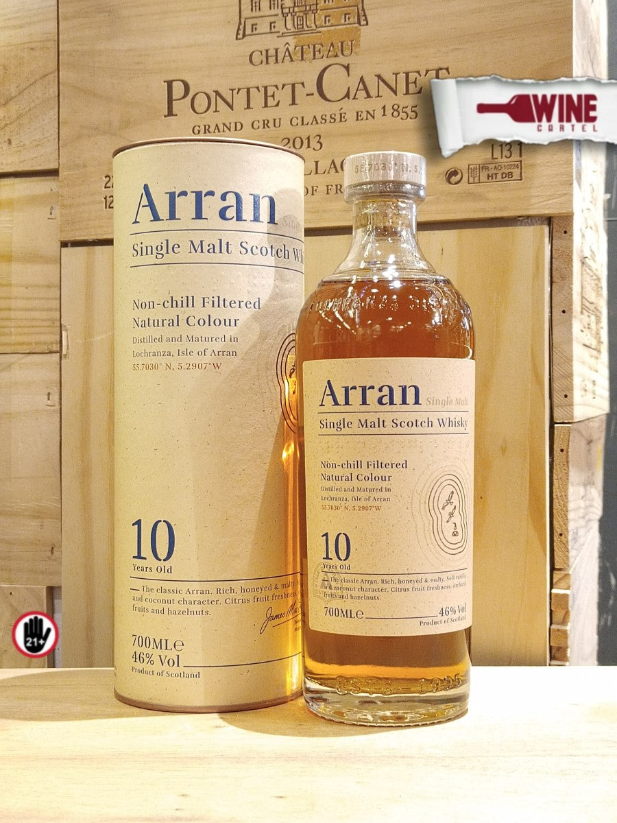 WHISKY Arran 10 year old Single Malt Scotch Whiskey 700ml | 46% Vol UK