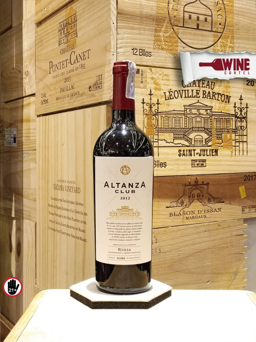RED WINE Altanza Club Rioja Reserva 750mL SPAIN