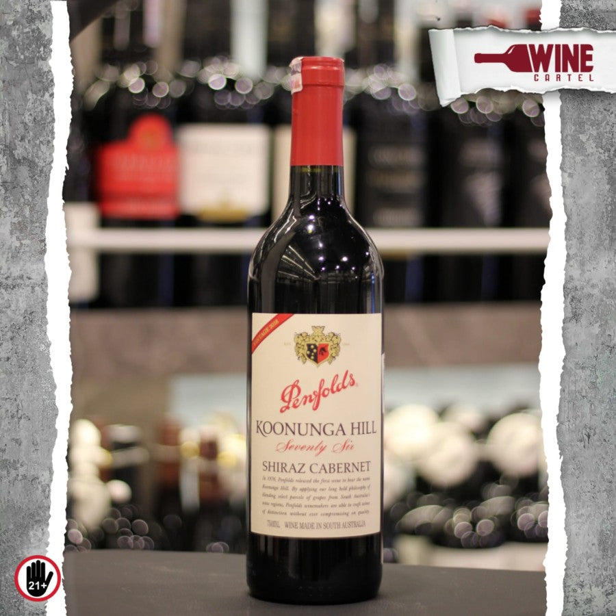 RED WINE Penfolds Koonunga Hill Seventy Six Shiraz Cabernet 750ML AUSTRALIA