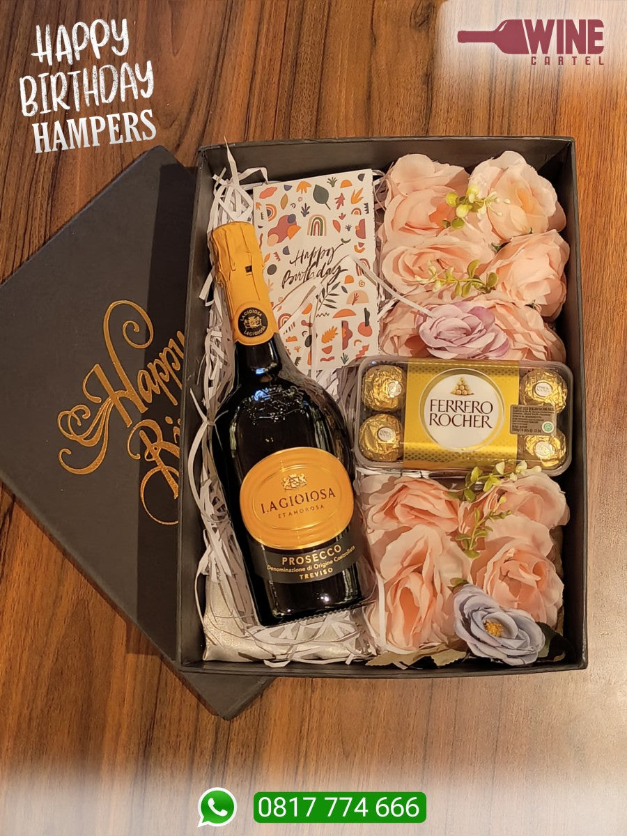 SPECIAL BIRTHDAY HAMPERS La Gioiosa Trevisso Prosecco 750mL ITALY
