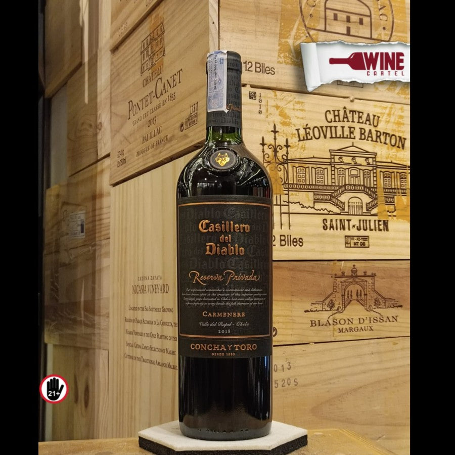 RED WINE Casillero Del Diablo Reserva Privada Carmenere 750ML CHILE