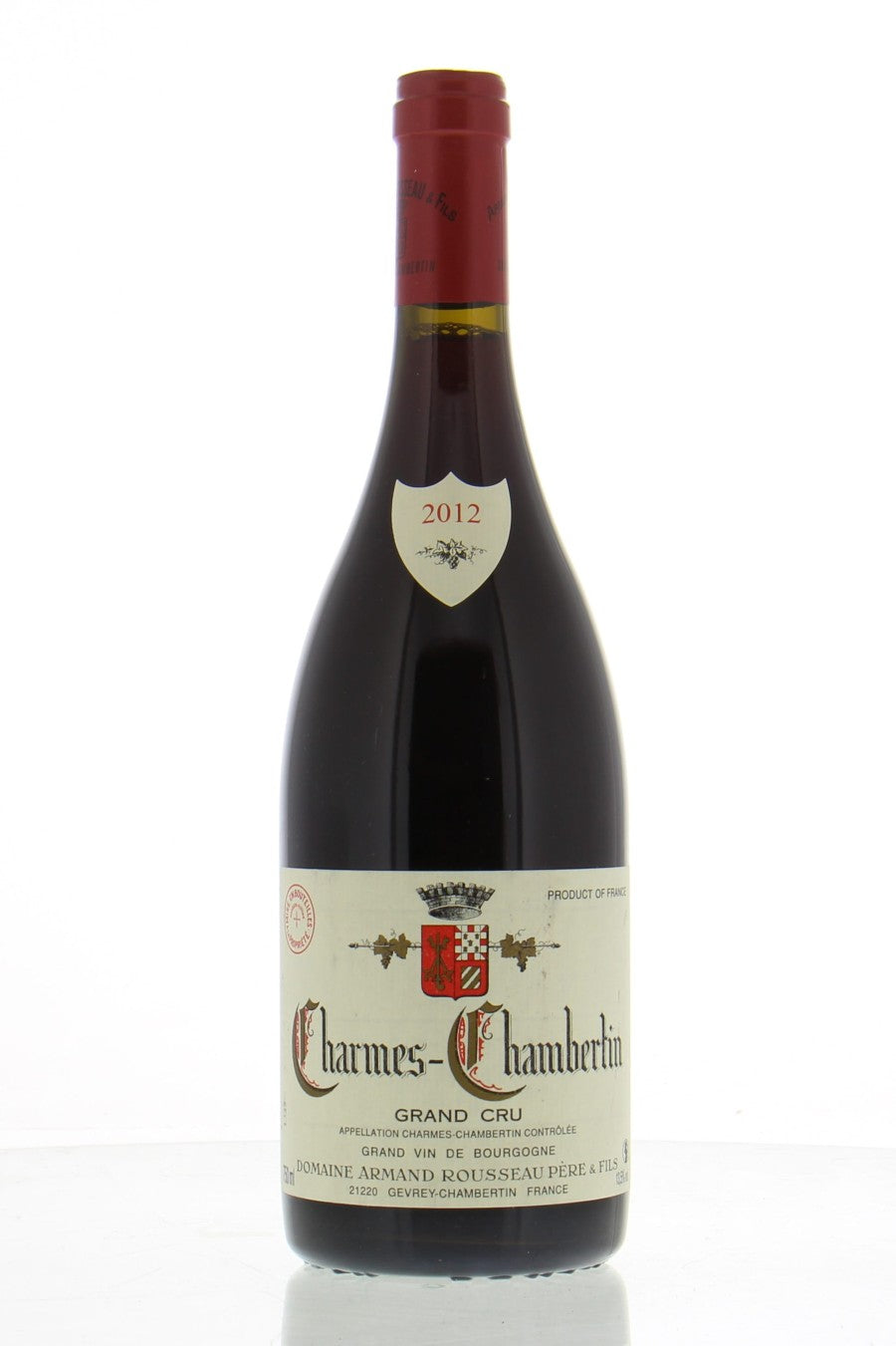RED WINE Charmes Chambertin 2012 FRANCE