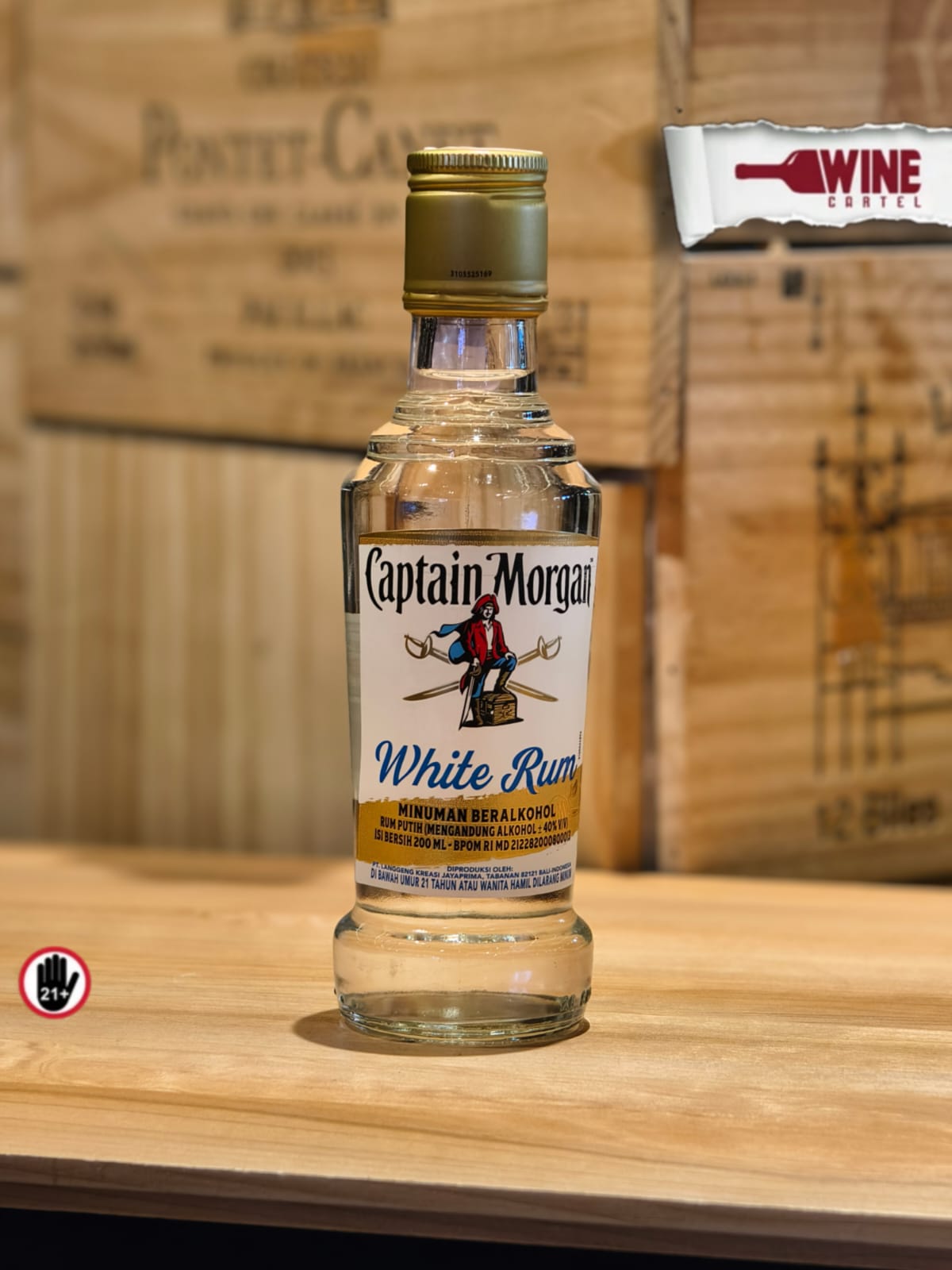 Captain Morgan Original Spiced WHITE Rum 200ml