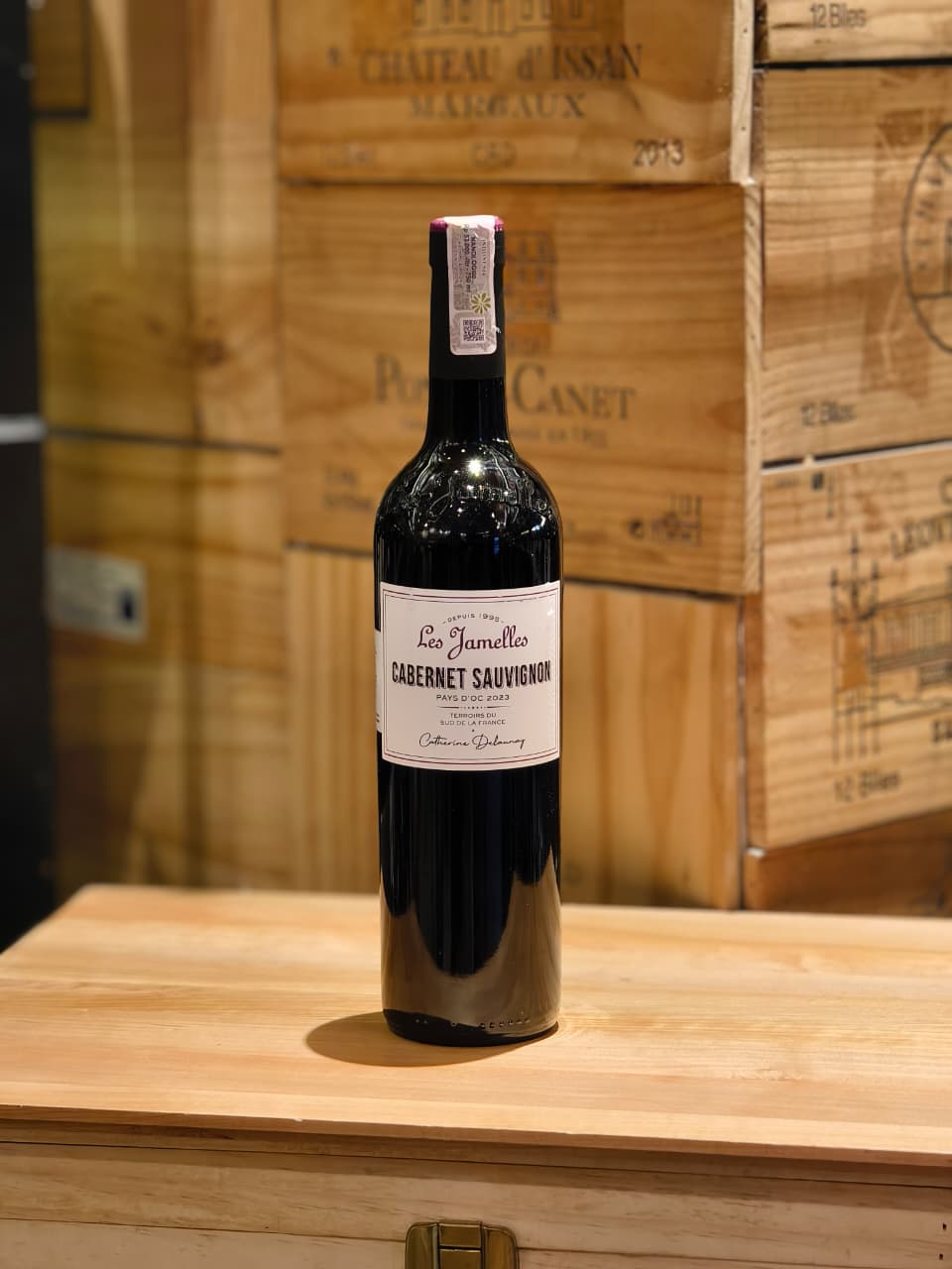 RED WINE Les Jamelles Cabernet Sauvignon 750ml FRANCE