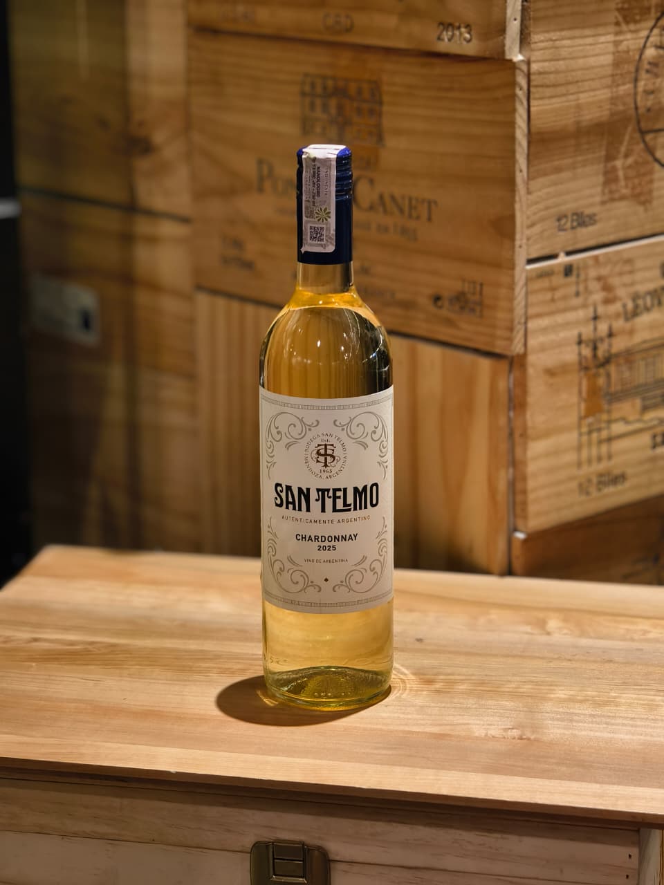 WHITE WINE San Telmo Chardonnay 750ml ARGENTINA