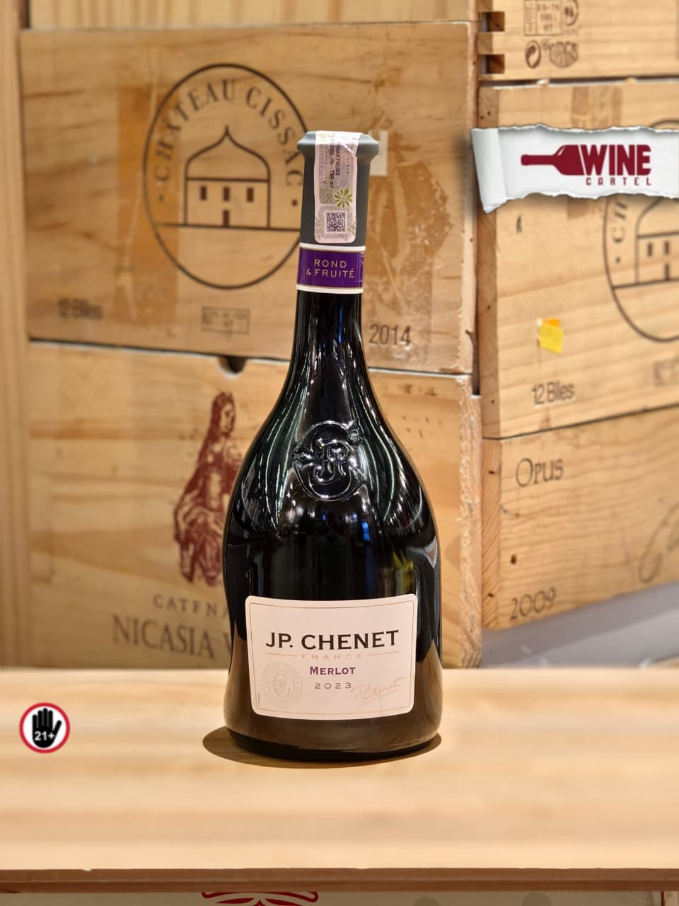 RED WINE JP Chenet Merlot French Wine 750mL FRANCE