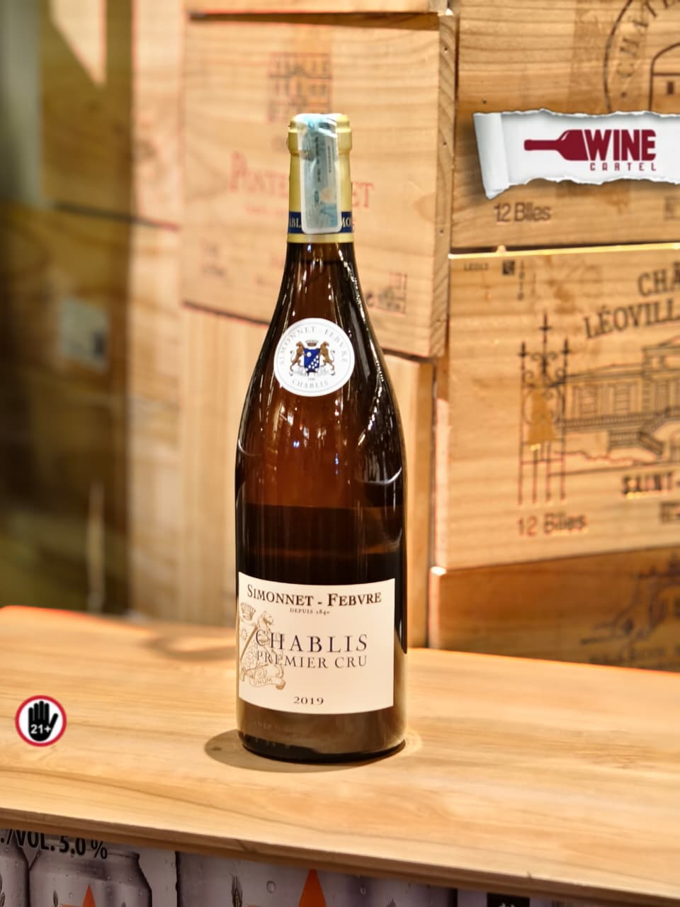 WHITE WINE Simonnet Febvre Chablis Premier Cru 750mL FRANCE