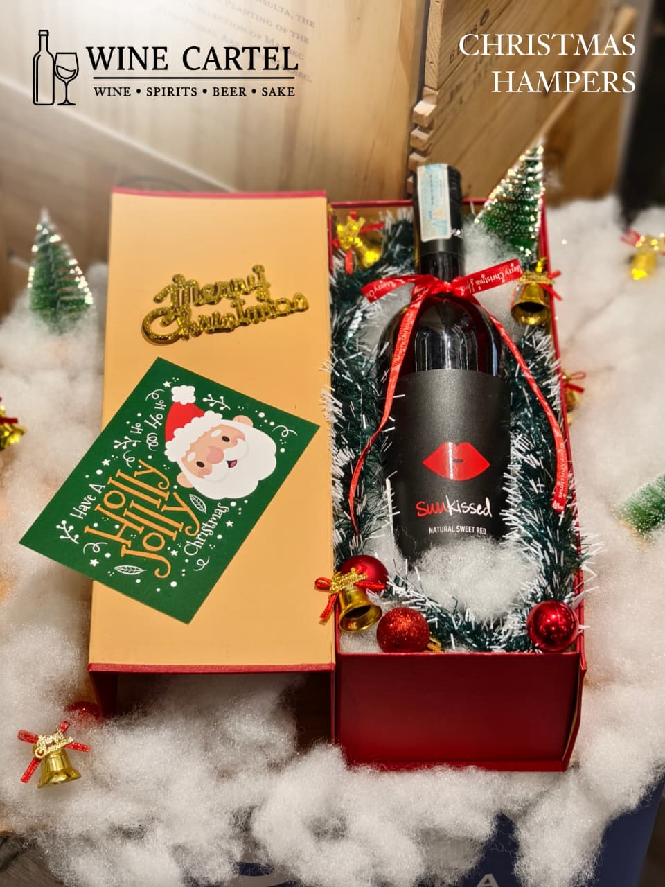 CHRISTMAS HAMPERS WINE Sunkissed Sweet 750mL SOUTH AFRICA