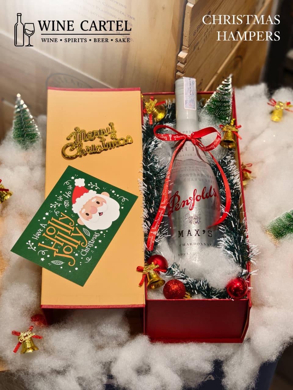 CHRISTMAS HAMPERS PenfoldsMAX Penfold Max S Max's Chardonnay 750mL AUSTRALIA