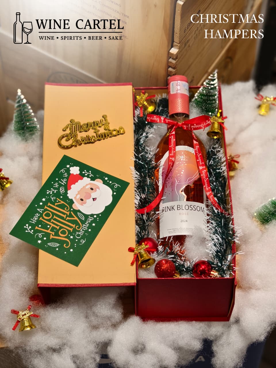CHRISTMAS HAMPERS ROSE WINE Sababay Pink Blossom Wine 750ml INDONESIA