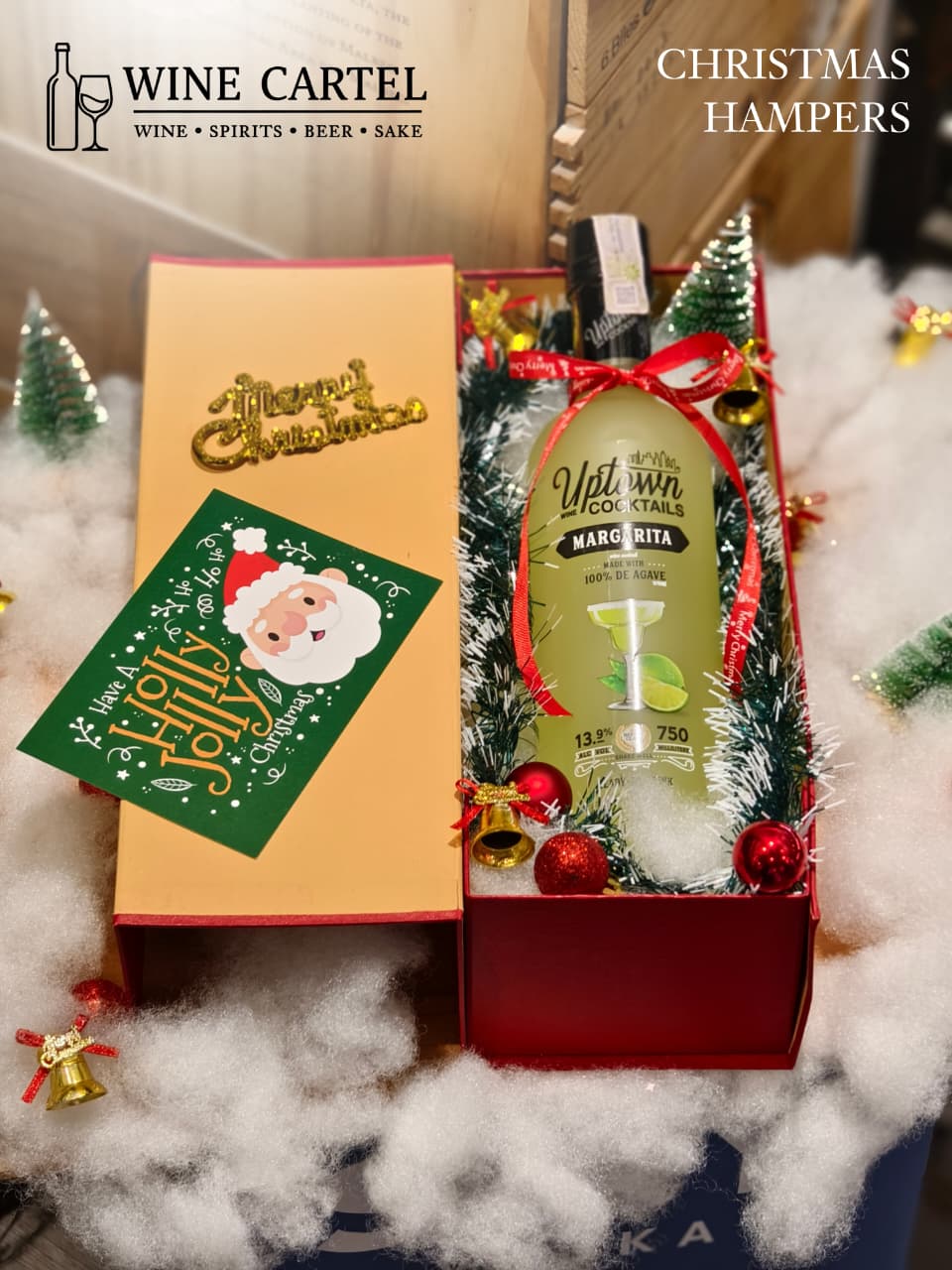 CHRISTMAS HAMPERS LIQUOR UPTOWN COCKTAILS MARGARITA 750mL