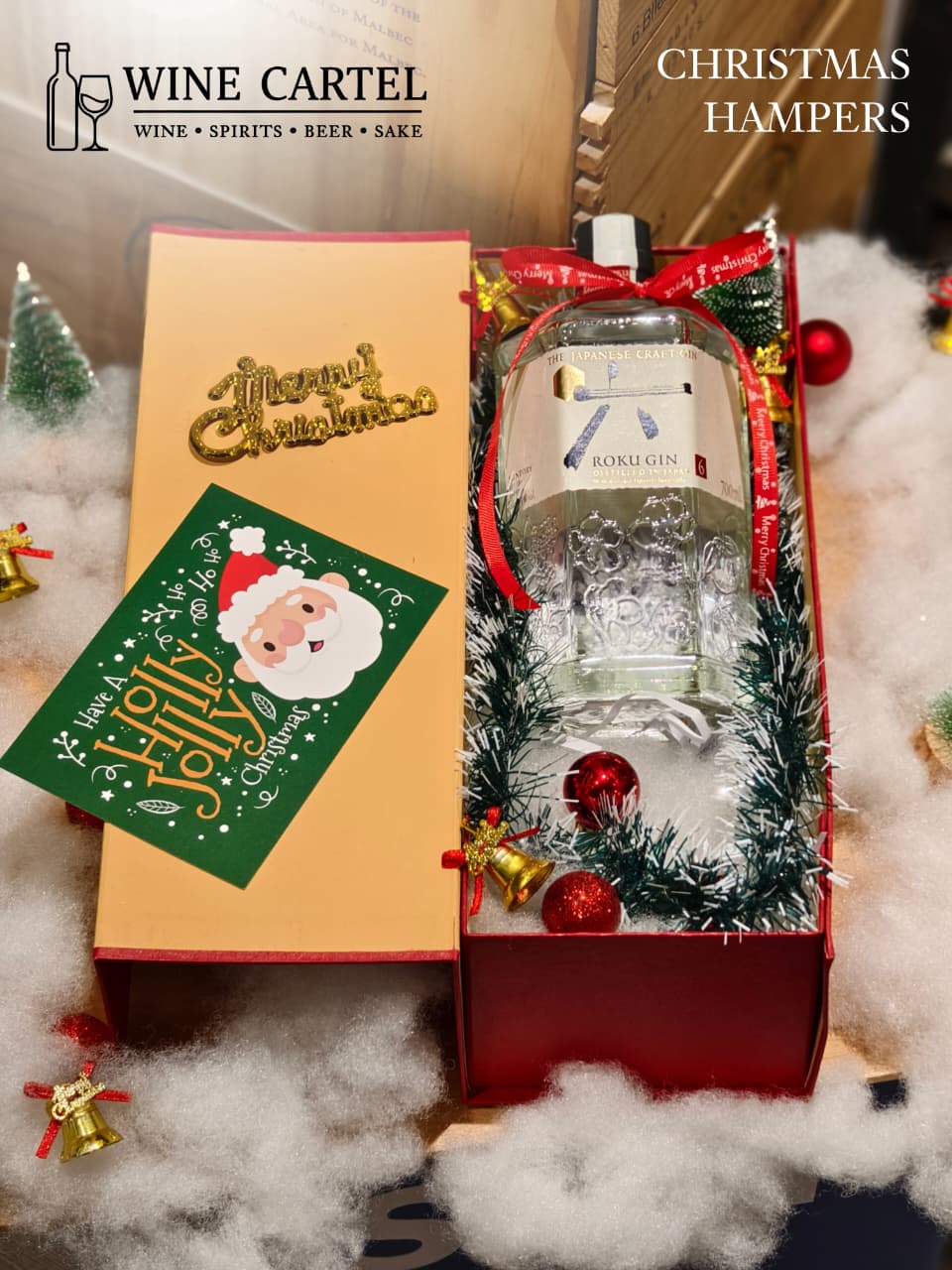 CHRISTMAS HAMPERS GIN Roku GIN Japanese Gin 700mL JAPAN
