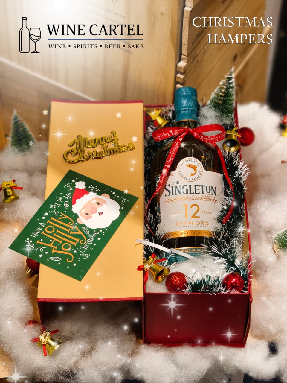 CHRISTMAS HAMPERS WHISKY The Singleton 12 YO Glen Ord UK