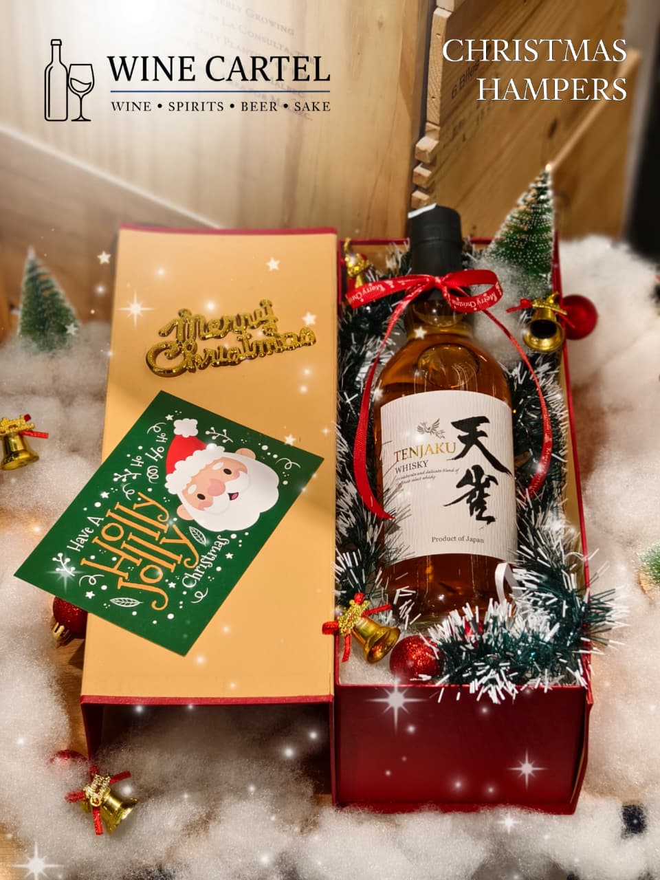 CHRISTMAS HAMPERS WHISKY Tenjaku Blended Japanese Whisky 700mL JEPANG