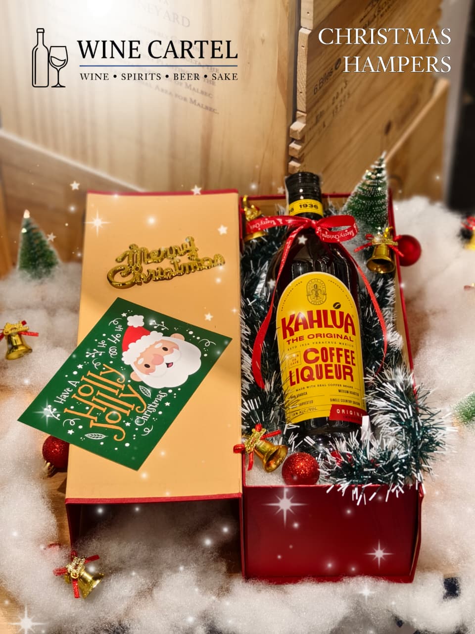CHRISTMAS HAMPERS LIQUOR Kahlua Coffee Liqueur 700mL ORIGINAL