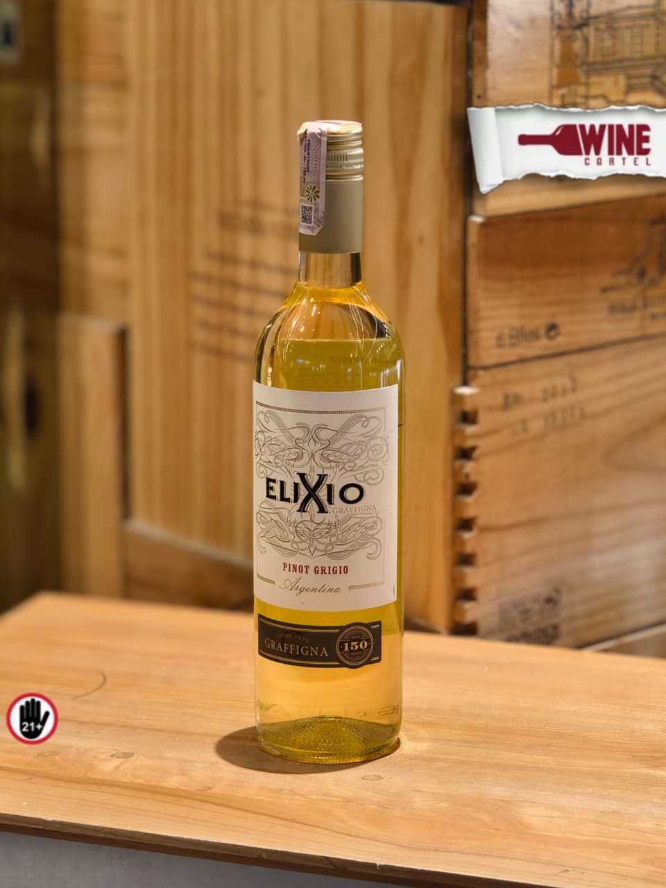 WHITE WINE Graffigna Elixio Pinot Grigio Argentina San Juan 750mL