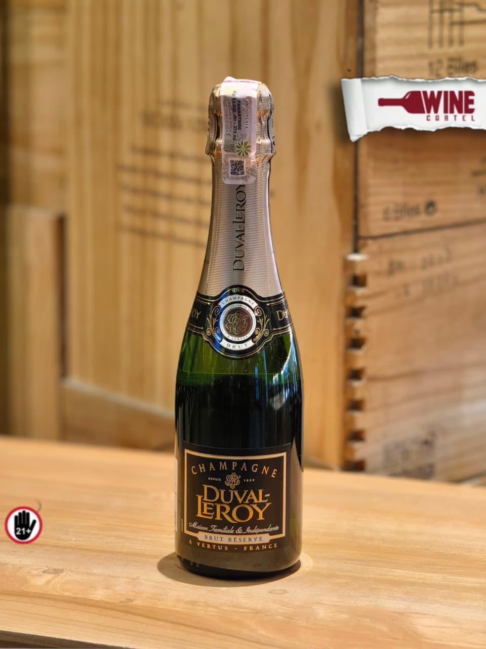 CHAMPAGNE Duval Leroy Brut Reserve Champagne - 375ml Half Bottle FRANCE