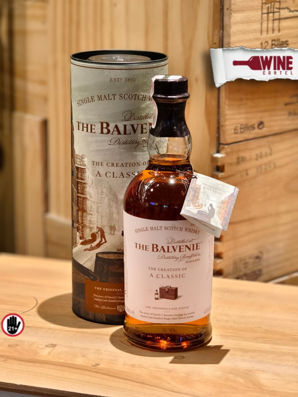 WHISKY The Balvenie The Creation of A Classic Single Malt Scotch Whisky 700ml