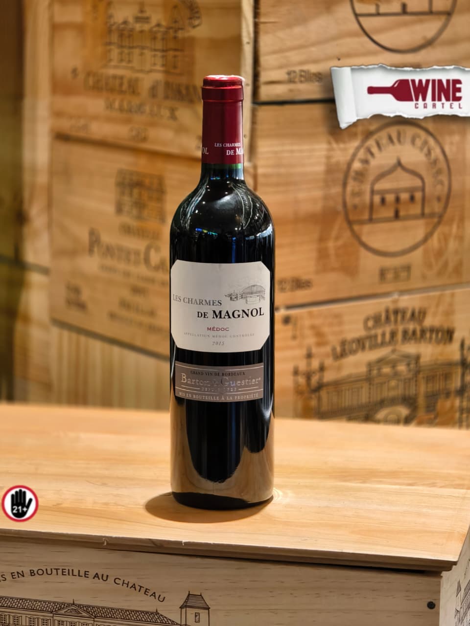 RED WINE Barton & Guestier B&G Les Charmes De Magnol Medoc Bordeaux FRANCE 750mL