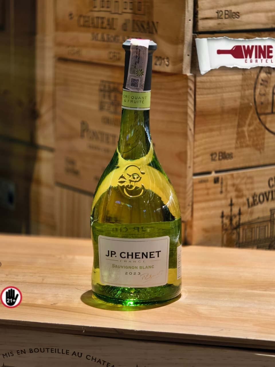 WHITE WINE JP Chenet SAUVIGNON BLANC French Wine 750mL FRANCE