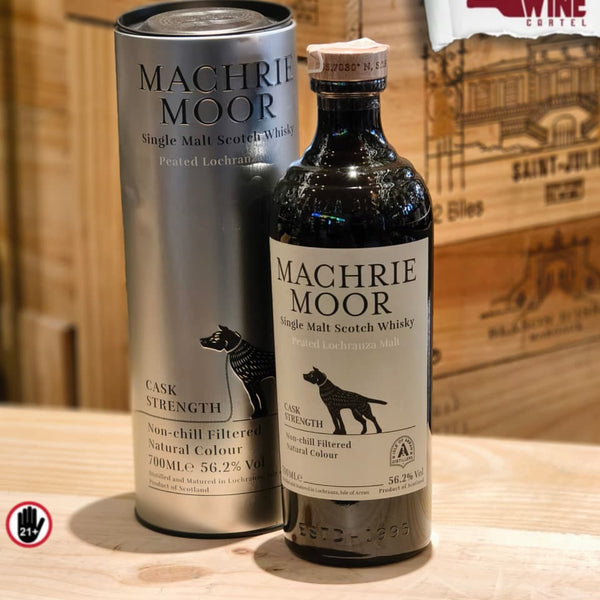 WHISKY Machrie Moor Peated Cask Strength Single Malt 700mL