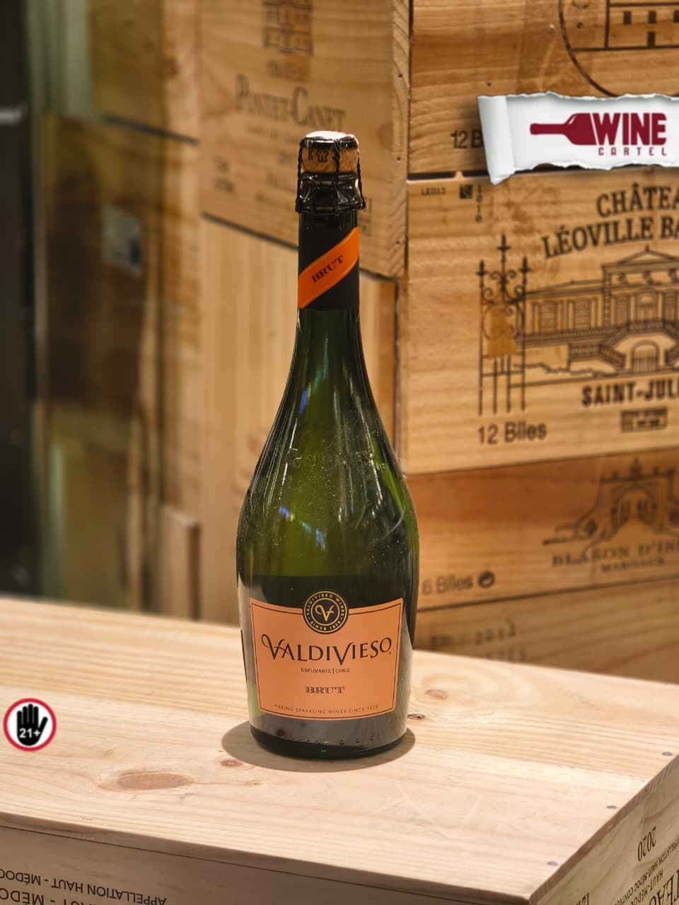 SPARKLING WINE Valdivieso Brut Sparkling 750mL CHILE