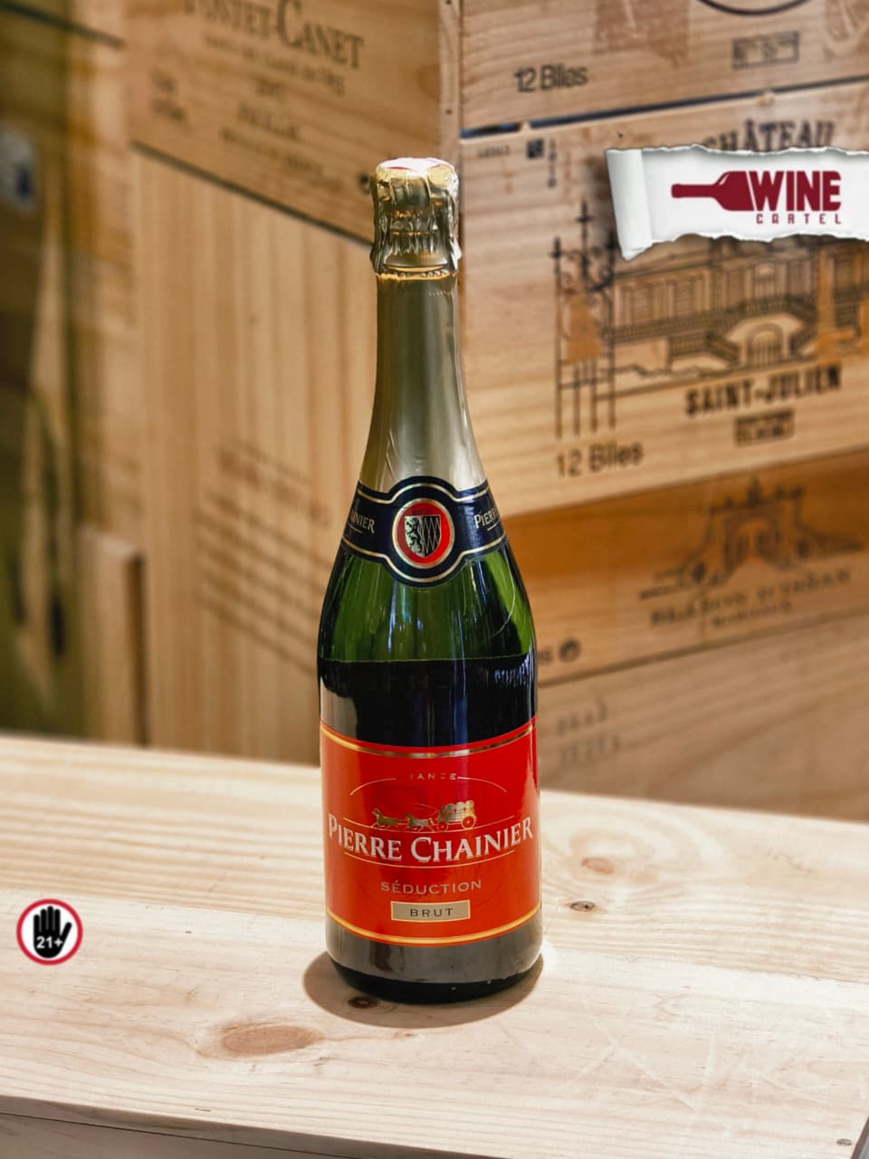 SPARKLING MOSCATO Pierre Chainier Seduction Brut N.V Loire Valley 750mL FRANCE