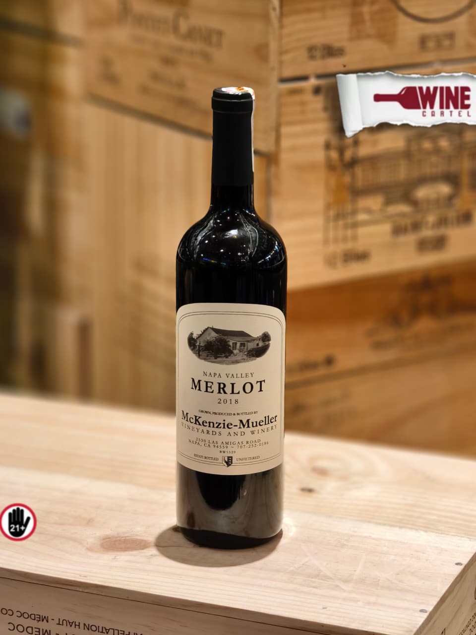 RED WINE McKenzie Mueller Merlot United States Napa Valley 750mL