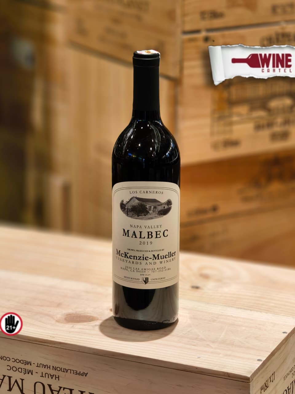 RED WINE McKenzie Mueller Malbec United States Napa Valley 750mL