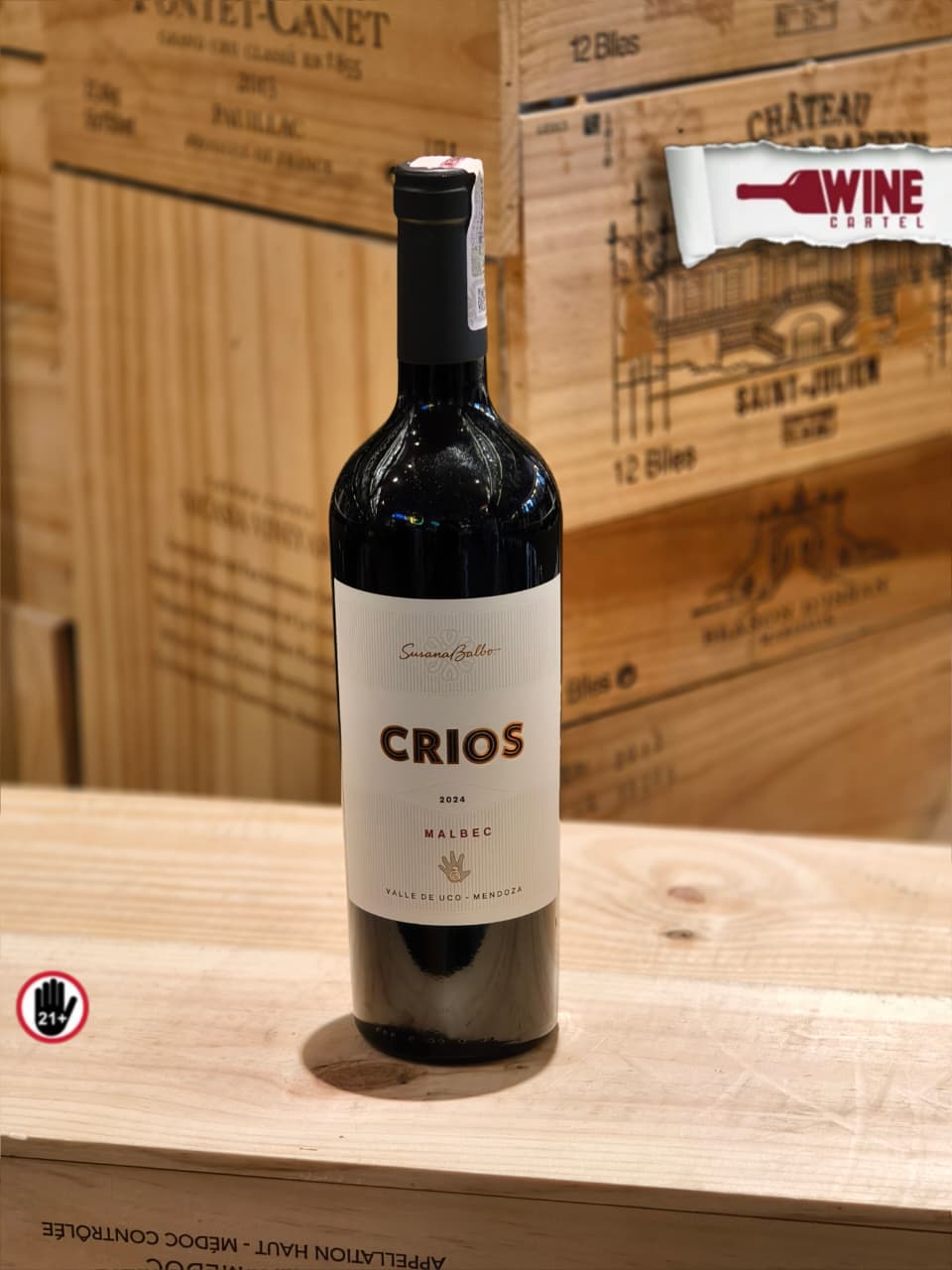 RED WINE Susana Balbo Wines Crios Malbec 750mL ARGENTINA