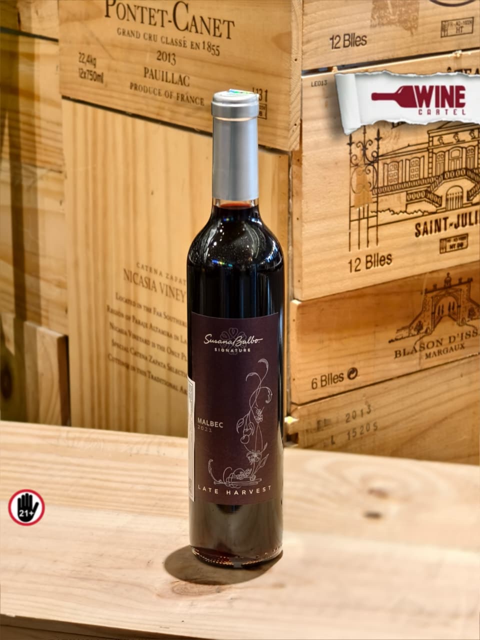 RED WINE Susana Balbo Signature Late Harvest Malbec Dessert wine 750mL ARGENTINA