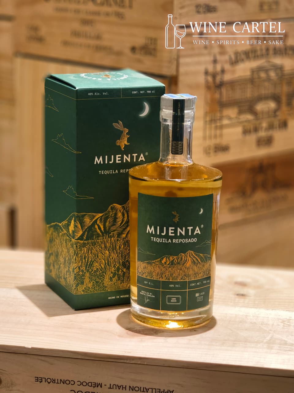 TEQUILA MIJENTA REPOSADO TEQUILA 700mL