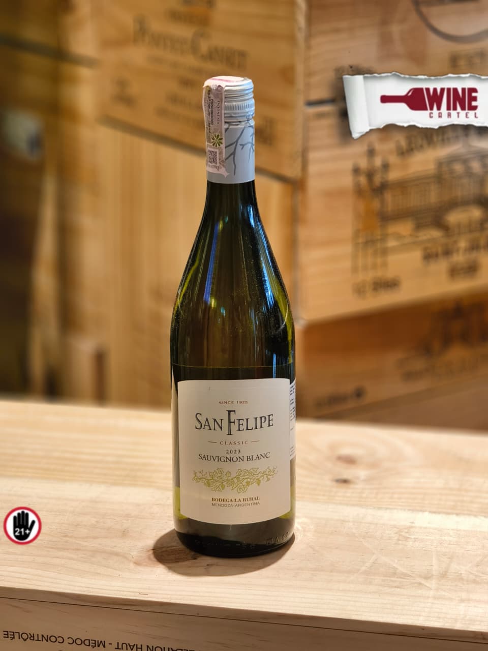 WHITE WINE San Felipe Classic Sauvignon Blanc Bodega La Rural Mendoza Argentina 750mL