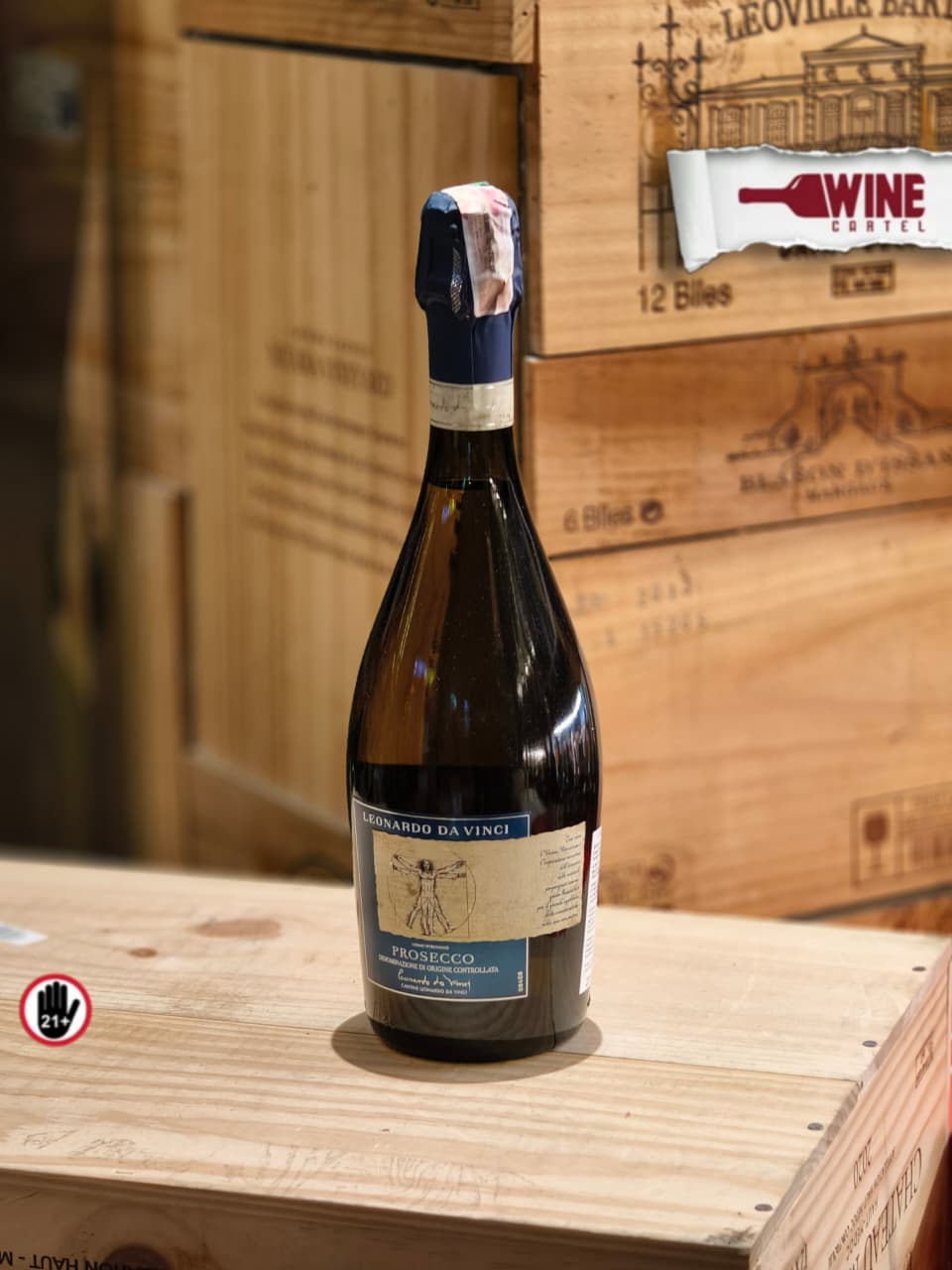 SPARKLING WINE Leonardo Da Vinci Prosecco 750mL Italy